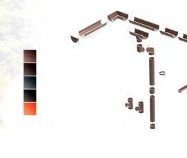 Водосточная система из ПВХ - тип 1