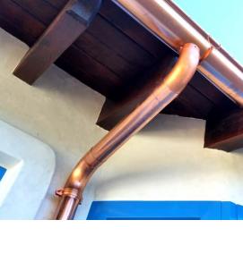 Водосточная система металлическая - модель 3