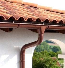 Водосточная система загородного дома - вариант 2