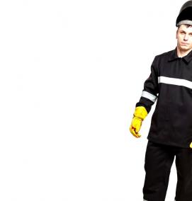 Войлочный костюм сварщика - тип 1