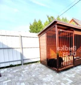 Вольеры для собак хозблоки - модель 4