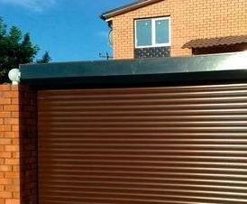 рольставни на забор - тип 3