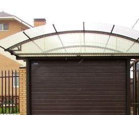 рольставни на забор - тип 2