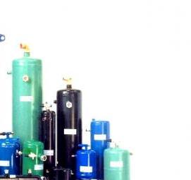 Воздухосборник горизонтальный с эллиптическим днищем - модель 1