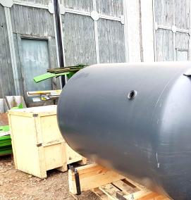 Воздухосборник из стальных бесшовных труб - вариант 1