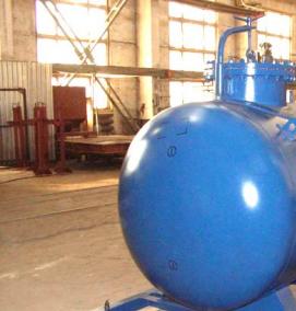 Воздухосборник из стальных бесшовных труб - вариант 3