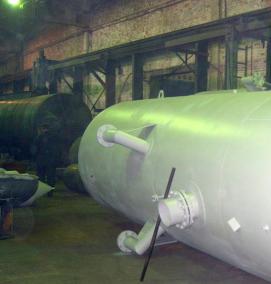 Воздухосборник из стальных бесшовных труб - вариант 2