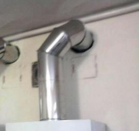 Воздуховод для газовой колонки - вариант 4