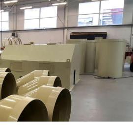 Воздуховод полипропиленовый - модель 3