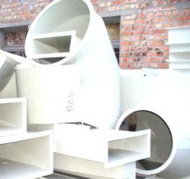 Воздуховоды из полипропилена - модель 3