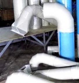 Воздуховоды пластиковые для вентиляции - модель 3