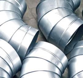 Воздуховоды спиральные из оцинкованной стали - модель 1