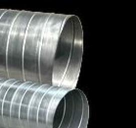 Воздуховоды спиральные из оцинкованной стали - модель 3