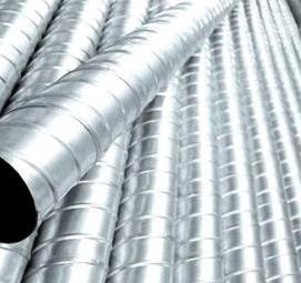 Воздуховоды спиральные из оцинкованной стали - модель 2