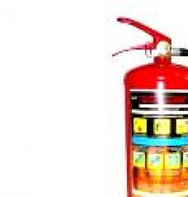 Воздушно пенные огнетушители - вариант 4