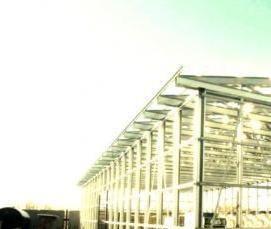 Возведение ангаров из металлоконструкций - вариант 4