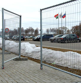 Временное ограждение ПРЕМИУМ