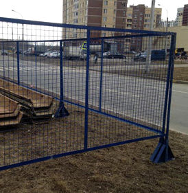 Временное ограждение СТАНДАРТ