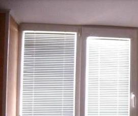 Временные жалюзи на окна - модель 1