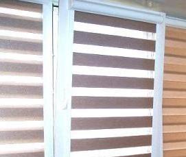 Временные жалюзи на окна - модель 4