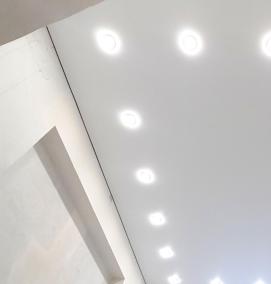 Встроенные потолочные светильники с подсветкой - тип 4