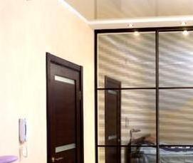 Встроенные зеркальные двери купе - вариант 1