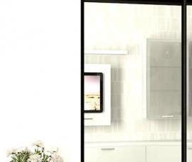 Встроенные зеркальные двери купе - вариант 4