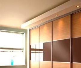 Встроенные зеркальные двери купе - вариант 3