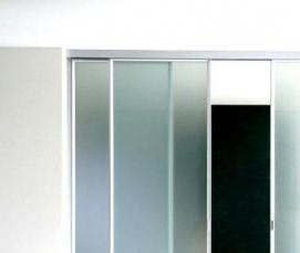 Встроенные зеркальные двери купе - вариант 2