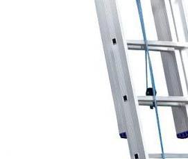 Выдвижная лестница алюминиевая - модель 1