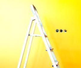 Выдвижная лестница алюминиевая - модель 4