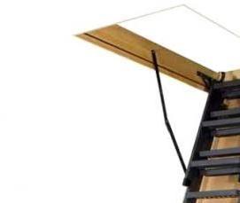 Выдвижная лестница алюминиевая - модель 2