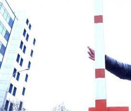 Выезжающий шлагбаум - модель 4