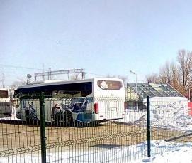 Выезжающий шлагбаум - модель 3