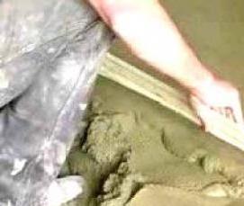 Выравнивающая цементная стяжка - вариант 3