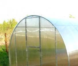 Высокие теплицы из поликарбоната - вариант 2