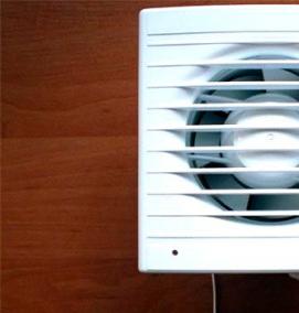 Вытяжной вентилятор для ванной на аккумуляторах - вариант 2