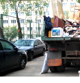 Вывоз мусора из квартиры - модель 3