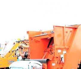 Вывоз мусора из сада - тип 2