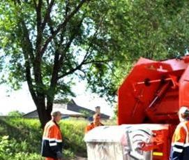 Вывоз мусора контейнер 1,1 м3 - вариант 3