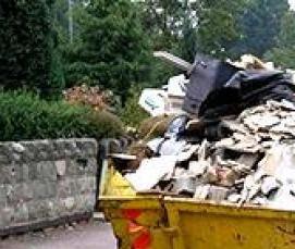 Вывоз мусора контейнер с грузчиками - тип 1