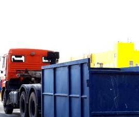 Вывоз мусора контейнер с грузчиками - тип 2