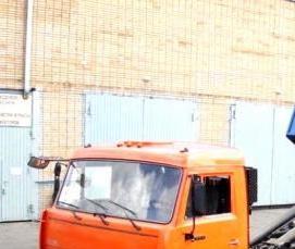 Вывоз мусора контейнером бункером - вариант 1