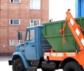 Вывоз мусора контейнеров 0.75 тонн - тип 4