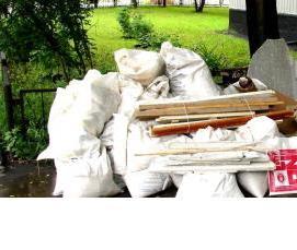 Вывоз мусора после демонтажа окон - модель 3