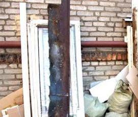 Вывоз мусора после демонтажа окон - модель 2