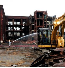 Вывоз мусора после пожара - тип 3