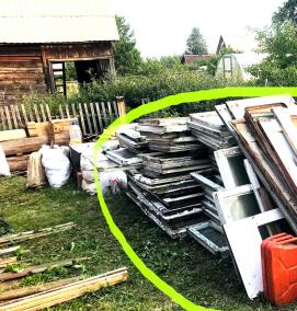 Вывоз мусора с дачного участка - тип 4