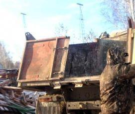 Вывоз мусора с дачного участка с грузчиками - тип 1