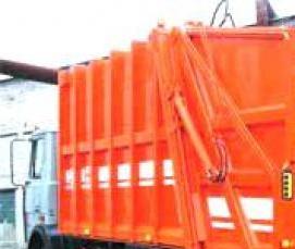 Вывоз строительного мусора бункером - модель 2